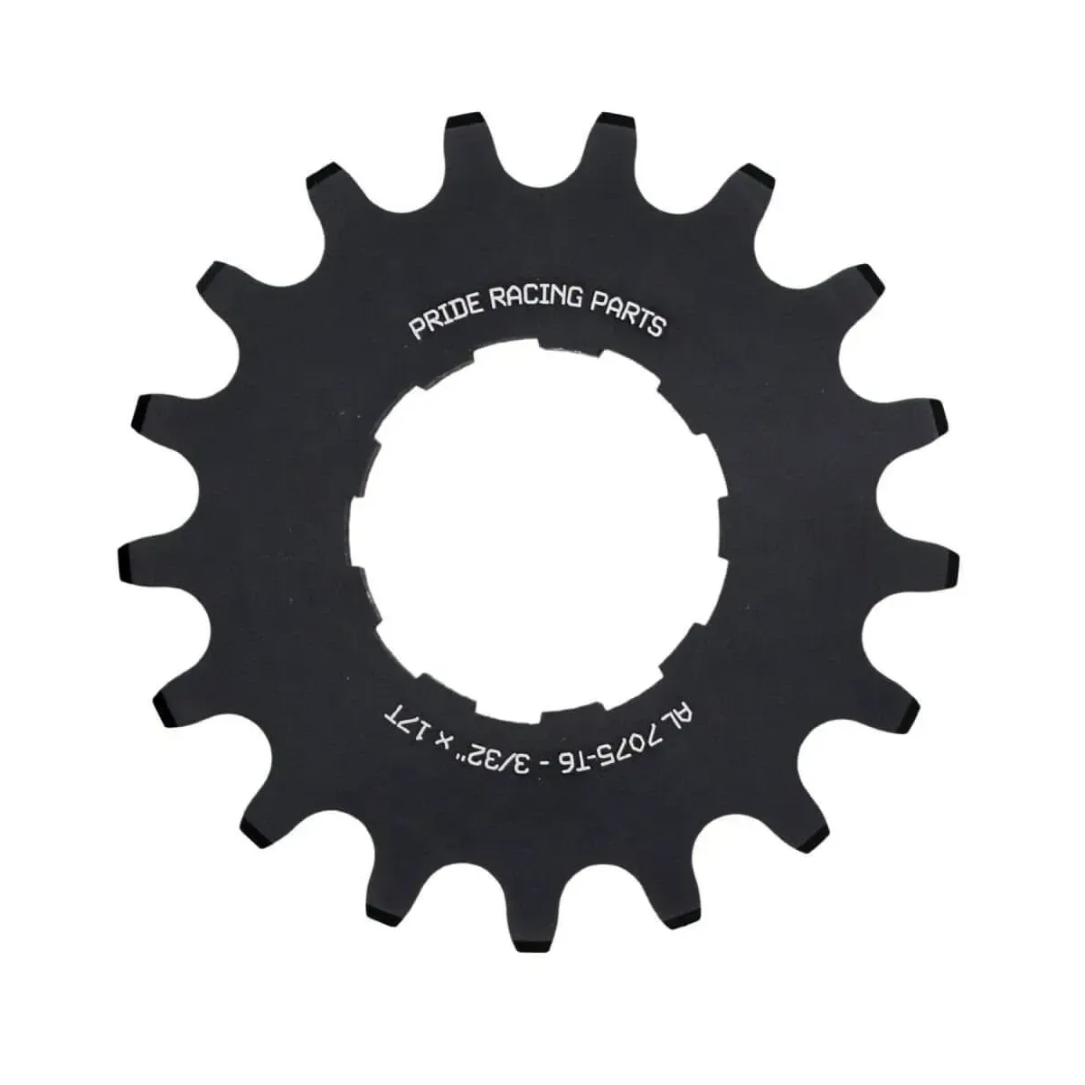 Pride Racing Spiral V2 Alu Cog Black